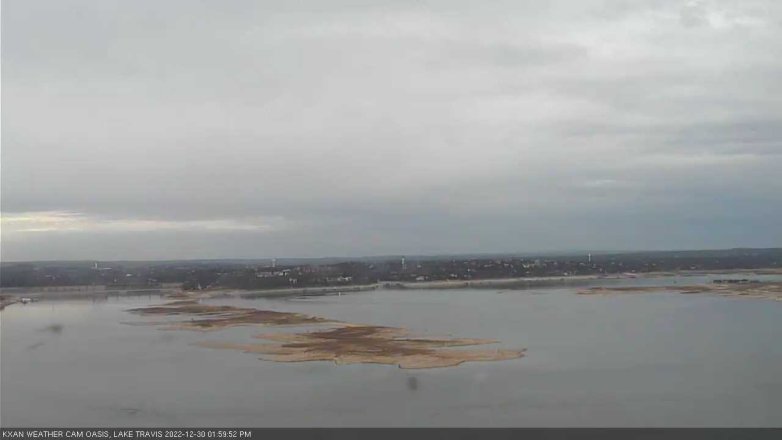 Lake Travis webcam, December 30, 2022 2:00 PM CT