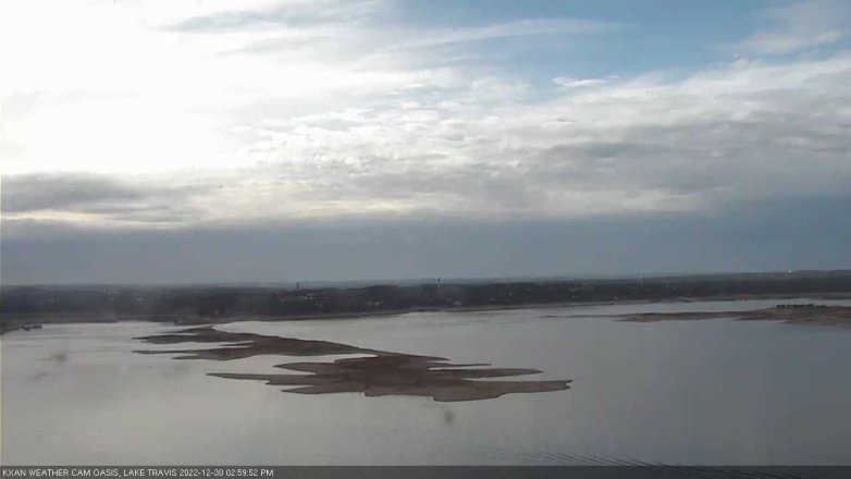 Lake Travis webcam, December 30, 2022 3:00 PM CT