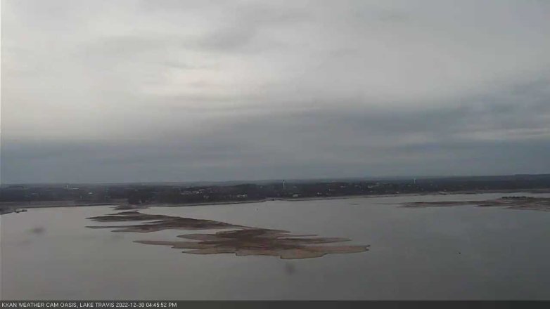 Lake Travis webcam, December 30, 2022 4:45 PM CT