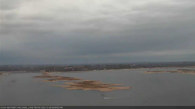 Lake Travis webcam, December 30, 2022 5:00 PM CT