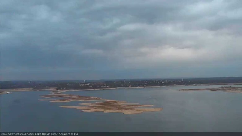 Lake Travis webcam, December 30, 2022 5:25 PM CT