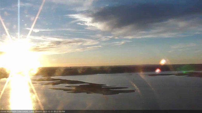 Lake Travis webcam, December 31, 2022 5:25 PM CT