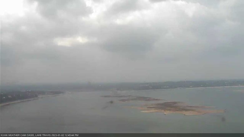 Lake Travis webcam, January 2, 2023 12:45 PM CT