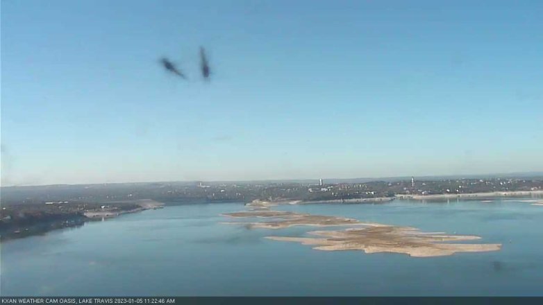 Lake Travis webcam, January 5, 2023 11:25 AM CT