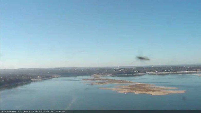 Lake Travis webcam, January 5, 2023 12:25 PM CT