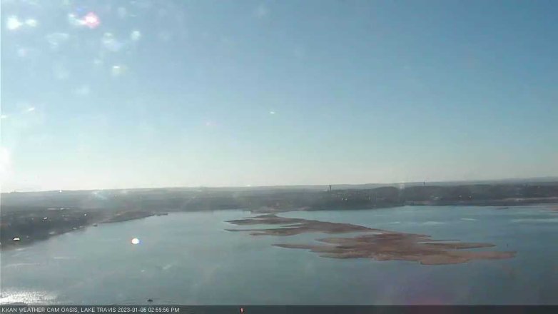 Lake Travis webcam, January 5, 2023 3:00 PM CT