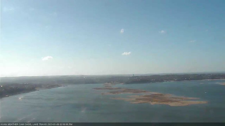 Lake Travis webcam, January 6, 2023 2:00 PM CT