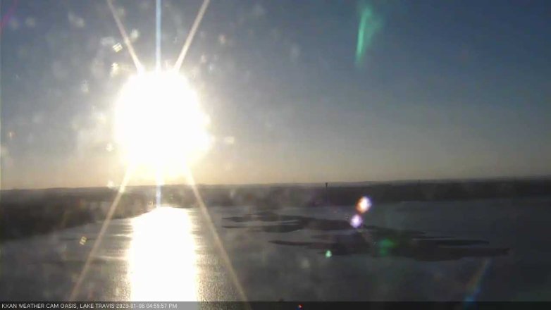 Lake Travis webcam, January 6, 2023 5:00 PM CT