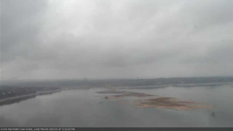 Lake Travis webcam, January 7, 2023 12:25 PM CT