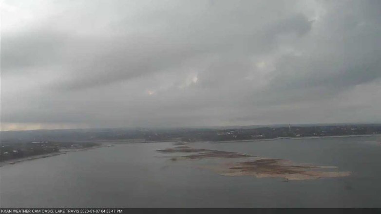 Lake Travis webcam, January 7, 2023 4:25 PM CT