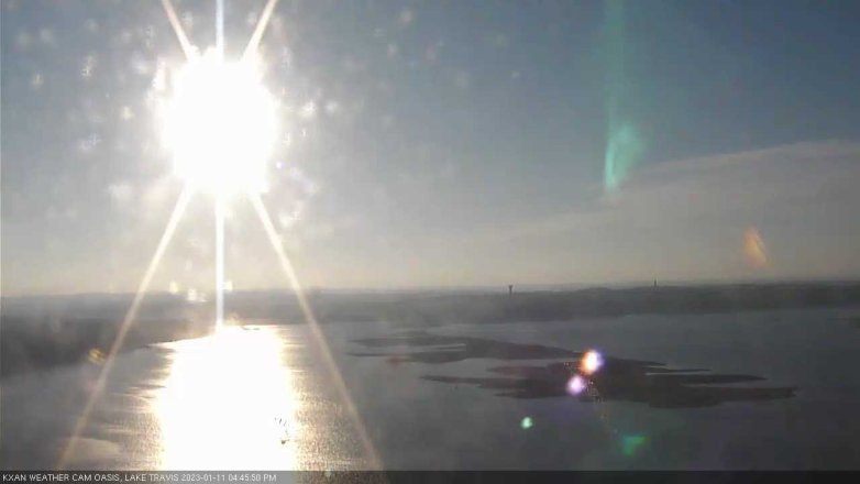 Lake Travis webcam, January 11, 2023 4:45 PM CT