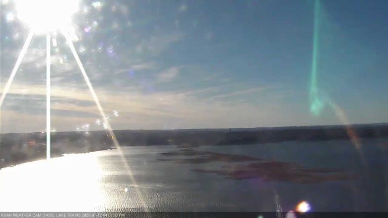 Lake Travis webcam, January 12, 2023 4:00 PM CT