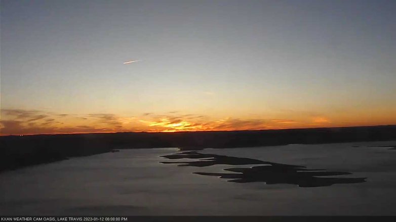 Lake Travis webcam, January 12, 2023 6:00 PM CT