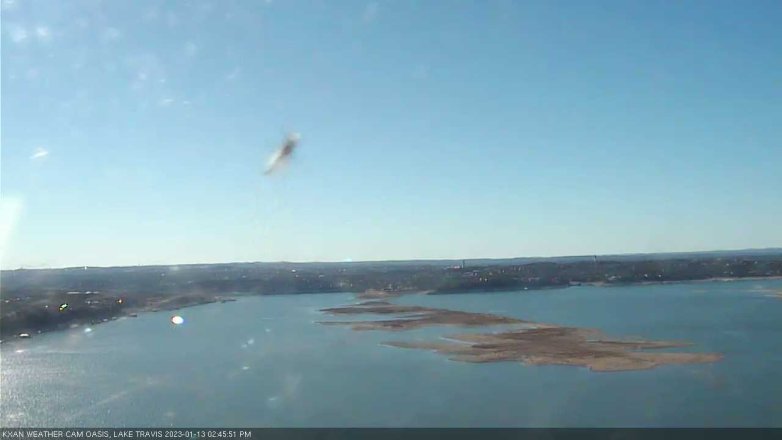 Lake Travis webcam, January 13, 2023 2:45 PM CT