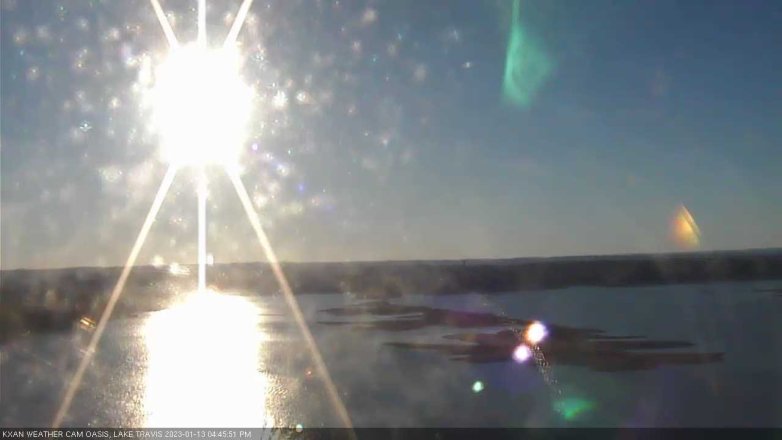 Lake Travis webcam, January 13, 2023 4:45 PM CT