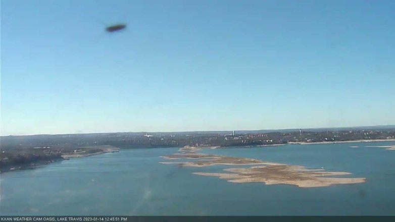Lake Travis webcam, January 14, 2023 12:45 PM CT