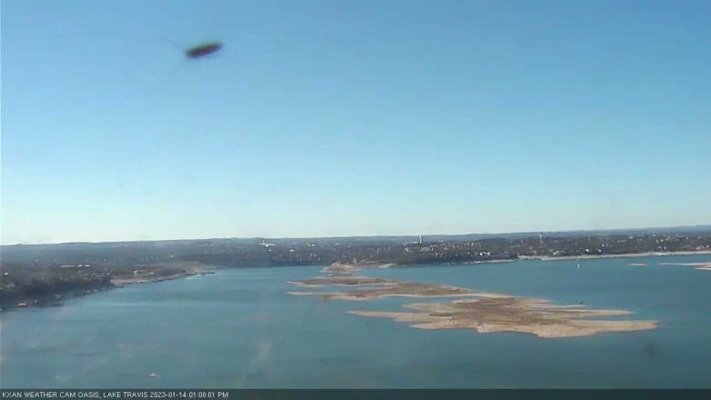 Lake Travis webcam, January 14, 2023 1:00 PM CT