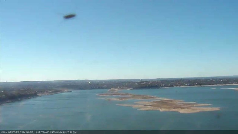 Lake Travis webcam, January 14, 2023 1:25 PM CT