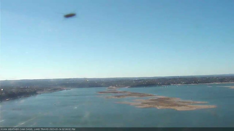Lake Travis webcam, January 14, 2023 2:00 PM CT
