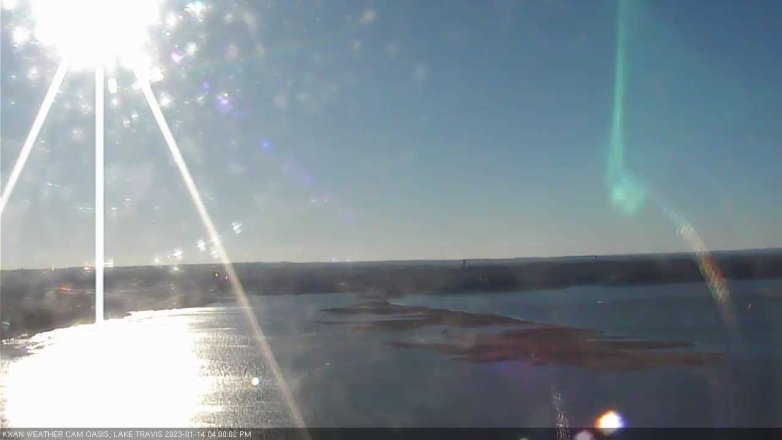 Lake Travis webcam, January 14, 2023 4:00 PM CT