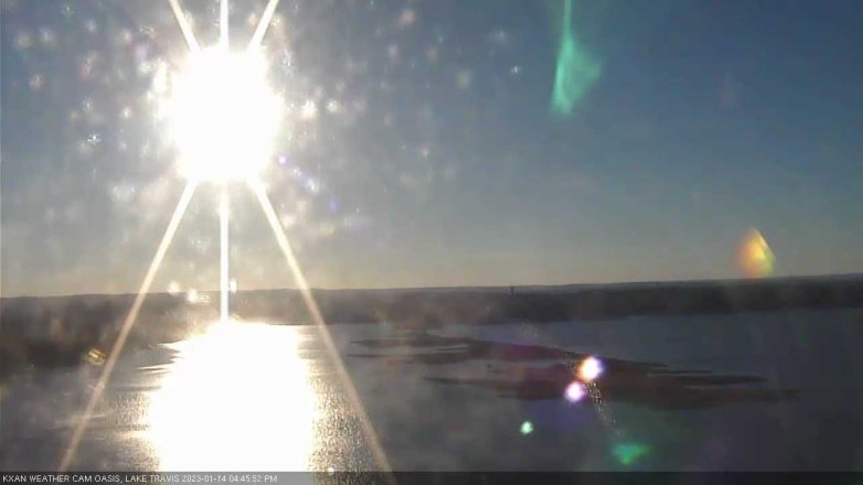 Lake Travis webcam, January 14, 2023 4:45 PM CT