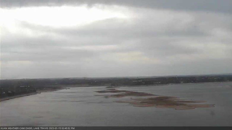 Lake Travis webcam, January 15, 2023 2:45 PM CT