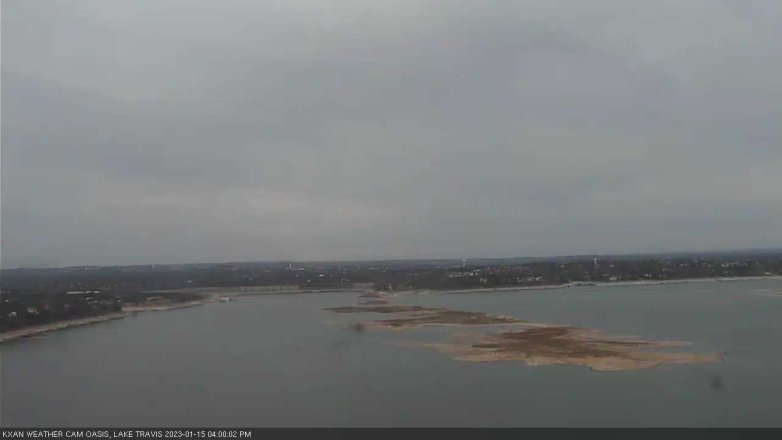 Lake Travis webcam, January 15, 2023 4:00 PM CT