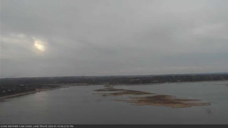 Lake Travis webcam, January 15, 2023 4:25 PM CT
