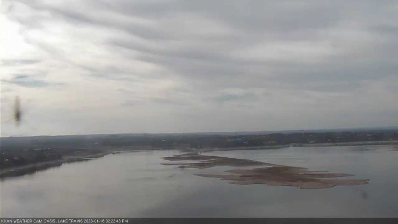 Lake Travis webcam, January 16, 2023 2:25 PM CT