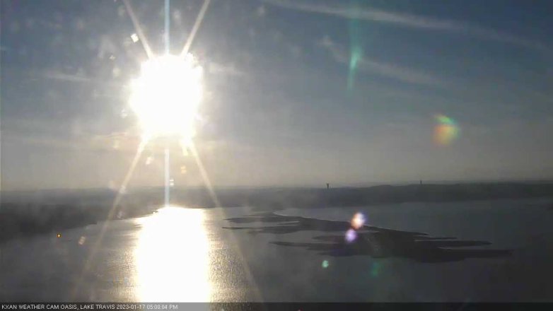 Lake Travis webcam, January 17, 2023 5:00 PM CT