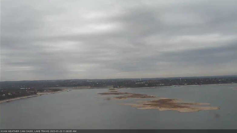 Lake Travis webcam, January 20, 2023 11:00 AM CT