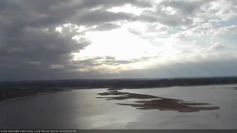 Lake Travis webcam, January 20, 2023 4:00 PM CT