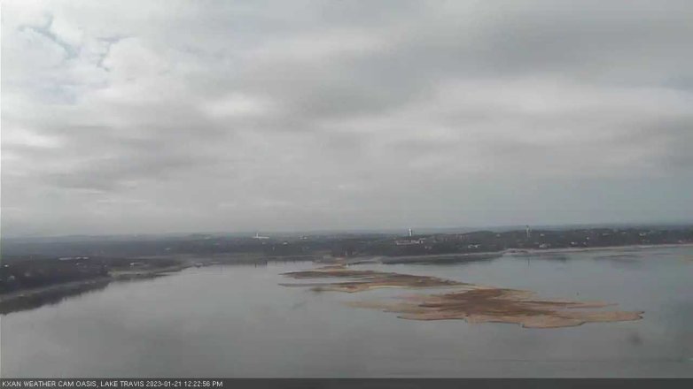Lake Travis webcam, January 21, 2023 12:25 PM CT