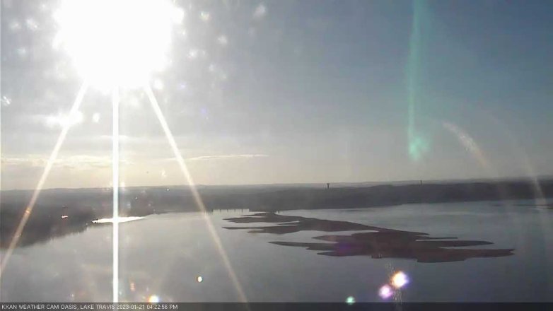 Lake Travis webcam, January 21, 2023 4:25 PM CT