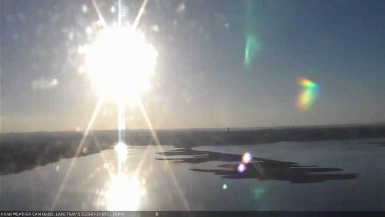 Lake Travis webcam, January 21, 2023 5:00 PM CT