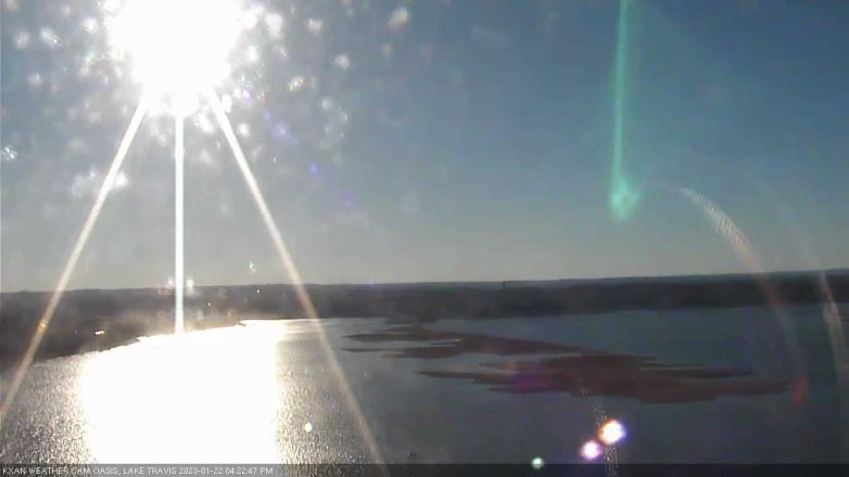 Lake Travis webcam, January 22, 2023 4:25 PM CT