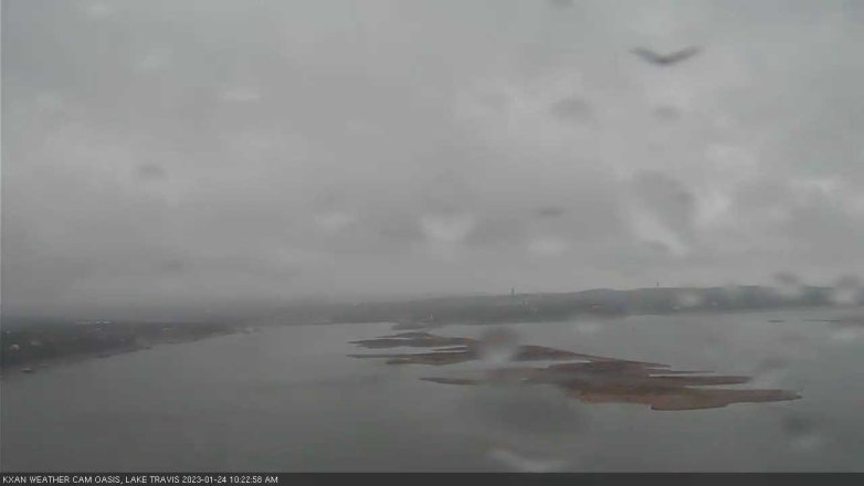 Lake Travis webcam, January 24, 2023 10:25 AM CT