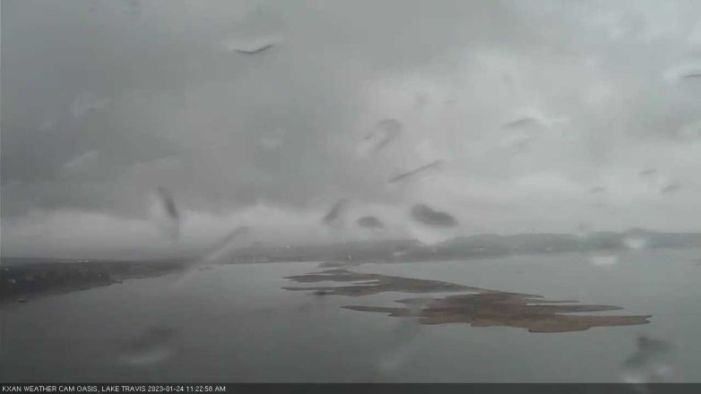 Lake Travis webcam, January 24, 2023 11:25 AM CT