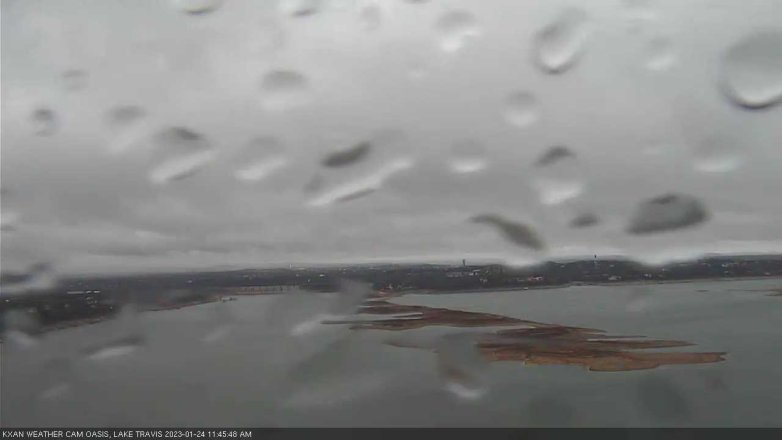 Lake Travis webcam, January 24, 2023 11:45 AM CT