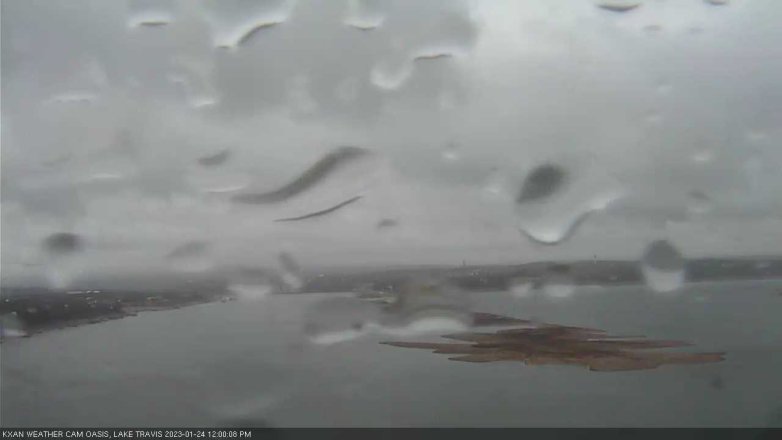 Lake Travis webcam, January 24, 2023 12:00 PM CT