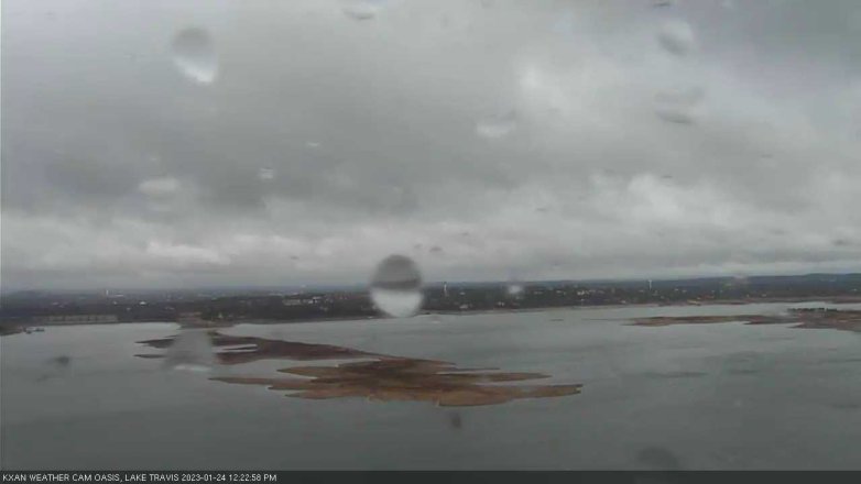 Lake Travis webcam, January 24, 2023 12:25 PM CT