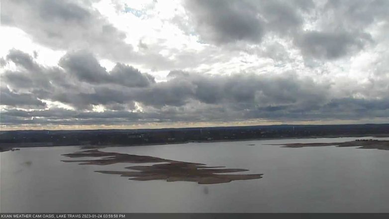 Lake Travis webcam, January 24, 2023 4:00 PM CT