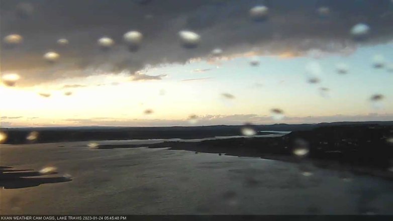 Lake Travis webcam, January 24, 2023 5:45 PM CT