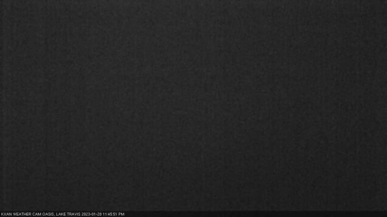 Lake Travis webcam, January 28, 2023 11:45 PM CT