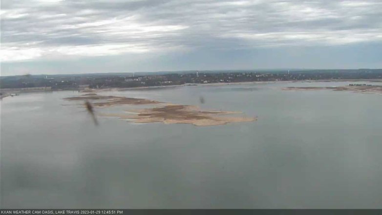 Lake Travis webcam, January 29, 2023 12:45 PM CT
