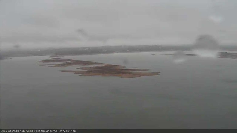 Lake Travis webcam, January 30, 2023 4:00 PM CT