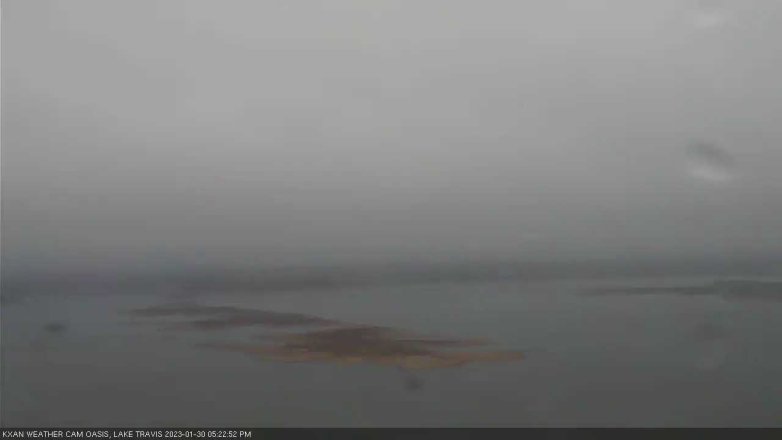 Lake Travis webcam, January 30, 2023 5:25 PM CT