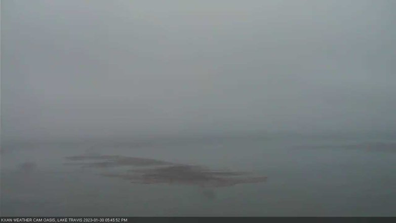 Lake Travis webcam, January 30, 2023 5:45 PM CT