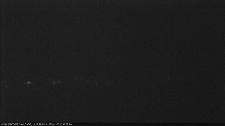 Lake Travis webcam, January 30, 2023 11:45 PM CT