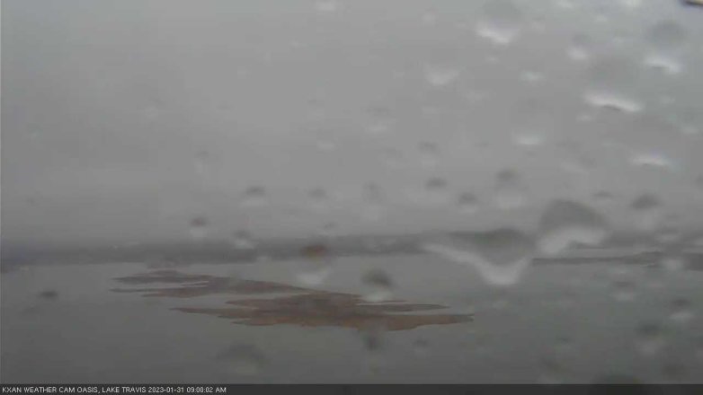 Lake Travis webcam, January 31, 2023 9:00 AM CT